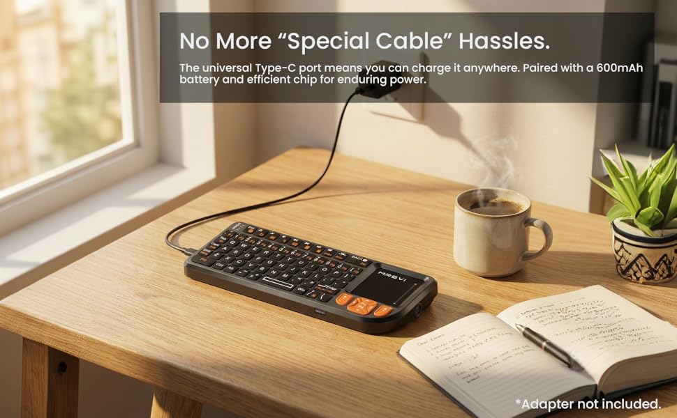 No more special cable hassles