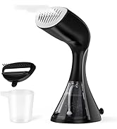 BEAUTURAL Steamer for Clothes, Upgraded 1800W High Power with Ceramic Heat-Up Plate, 2-Level Stea...