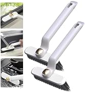 Multi-Function Rotating Crevice Cleaning Brush, 360 Degree Grout Cleaner Brush, Deep Scrub Cleani...