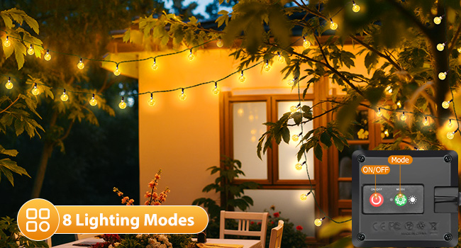 solar string lights outdoor