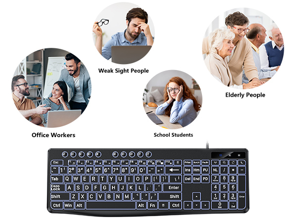 large print keyboard