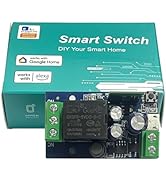 Uuhafsa WiFi Smart Switch, Ewelink Smart Relay Module, Compatible with Alexa Google Home, USB 5v/...