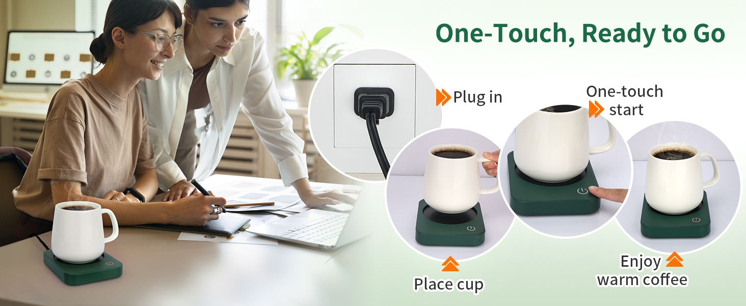 easy to use coffee warmer
