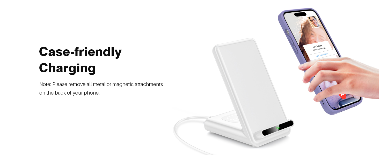 phone and watch charging station