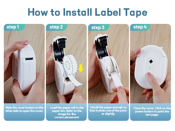 label maker machine with tape label printer labeler label machines