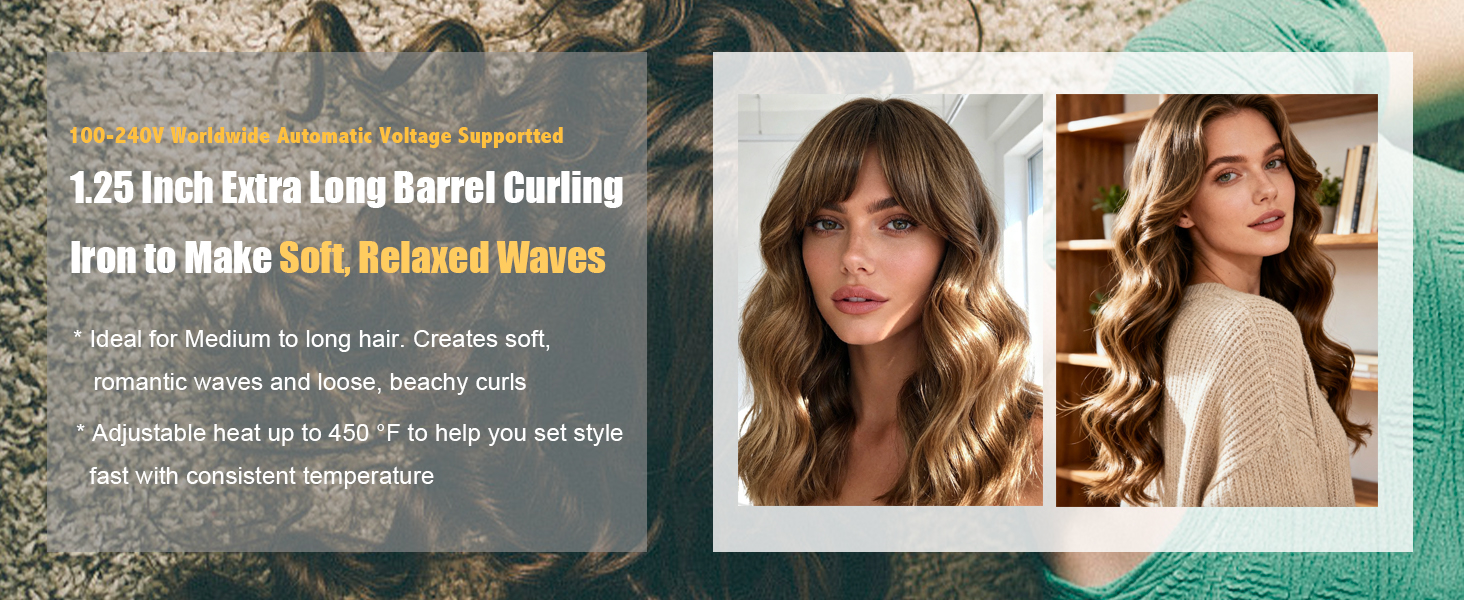 long barrel curling iron
