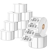 12 Rolls 2" X 1" Thermal Labels, 1300/Roll - Direct Thermal Labels Compatible with Zebra &amp; Rollo ...