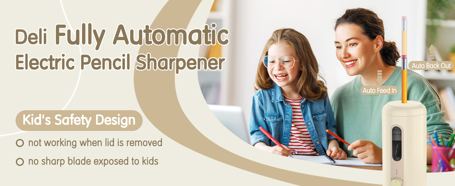 Fully Automatic Pencil Sharpener
