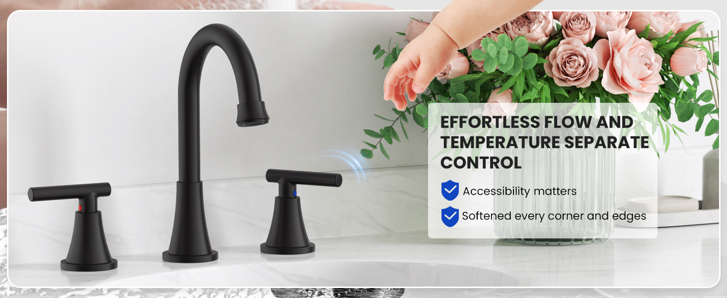 White Bathroom Sink Faucet Bathroom Faucets for Sink 3 Hole Faucet for Bathroom Sink Vanity RV