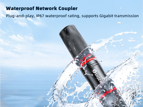 Waterproof RJ45 Coupler