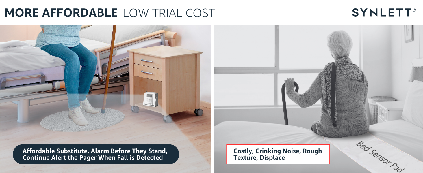 bed alarms fall prevention for elderly motion sensor indoor door alarm dementia patients fall alert