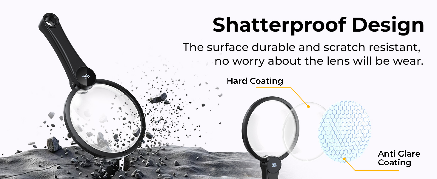 10x magnifying glass