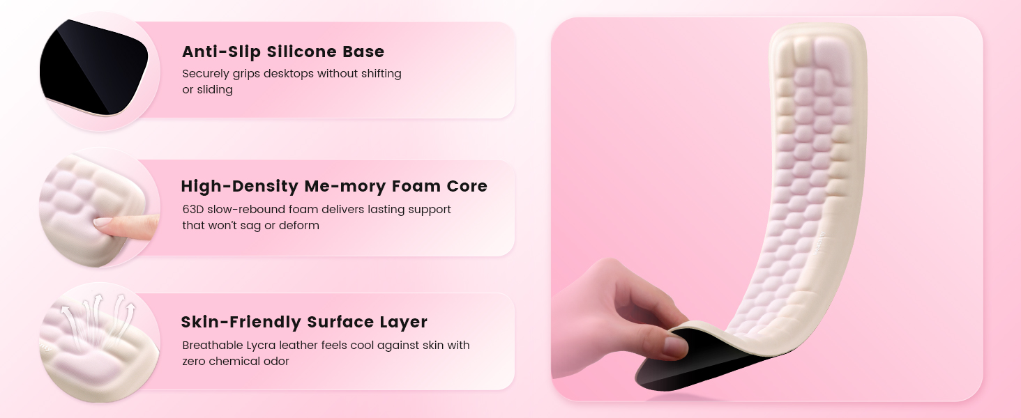 keyboard wrist support