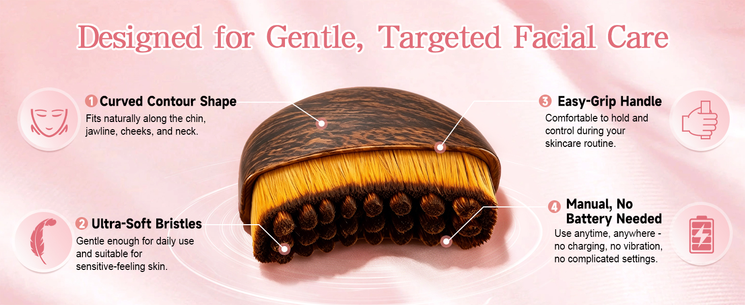lymphatic face brush