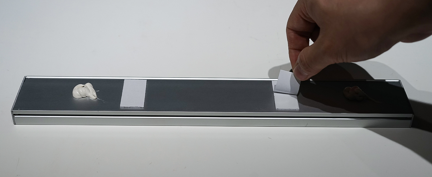 exterior stair lights for house double-sided tape to hold while silicone cures