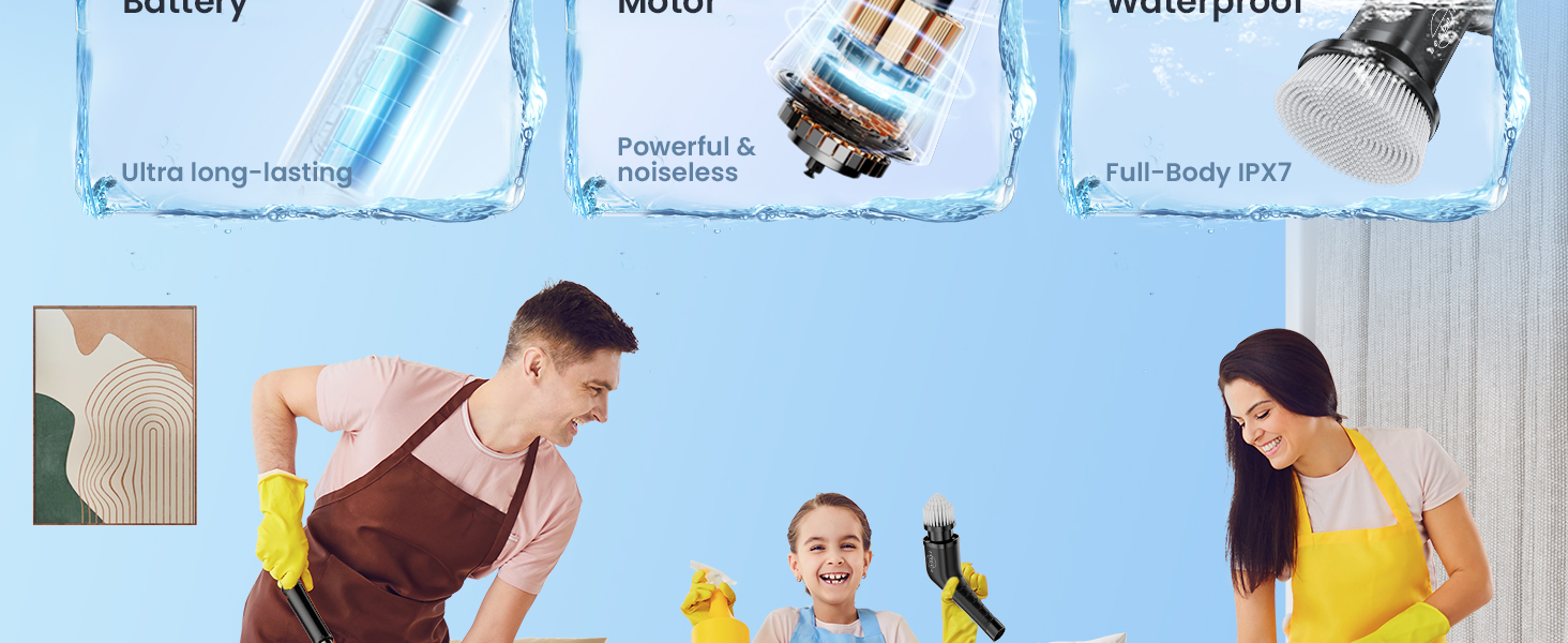 Electric Spin Scrubber