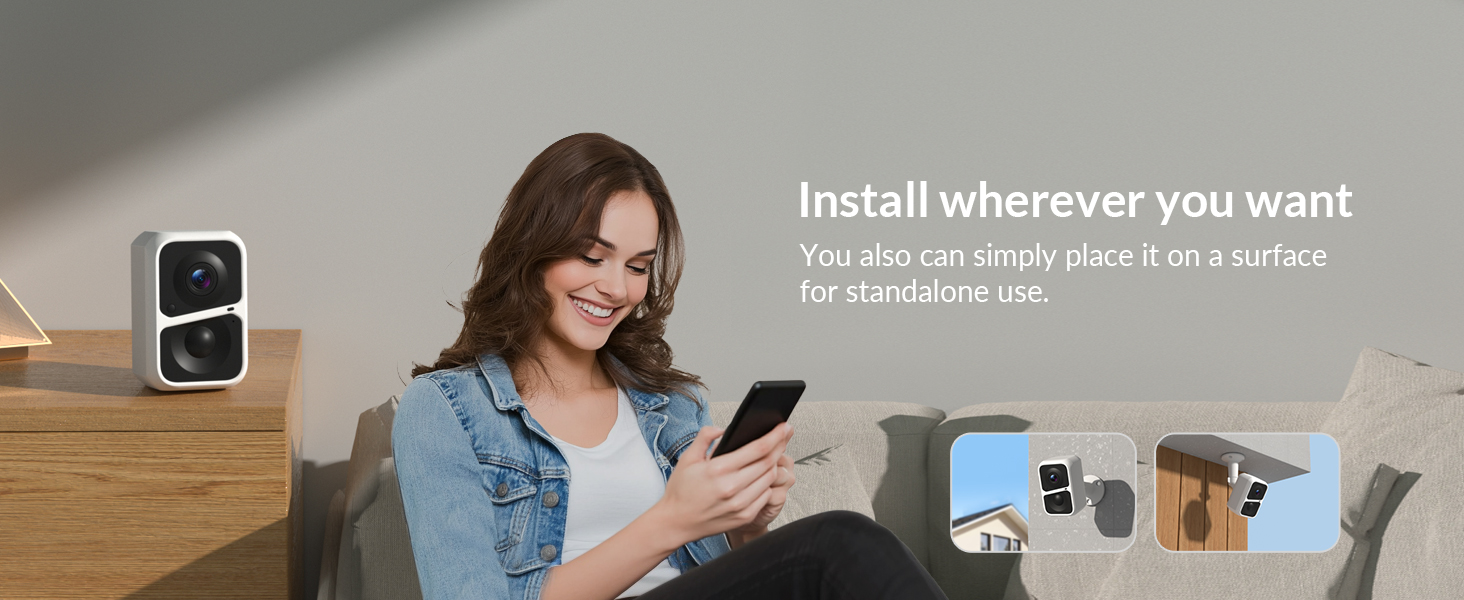 wireless security camera for indoor