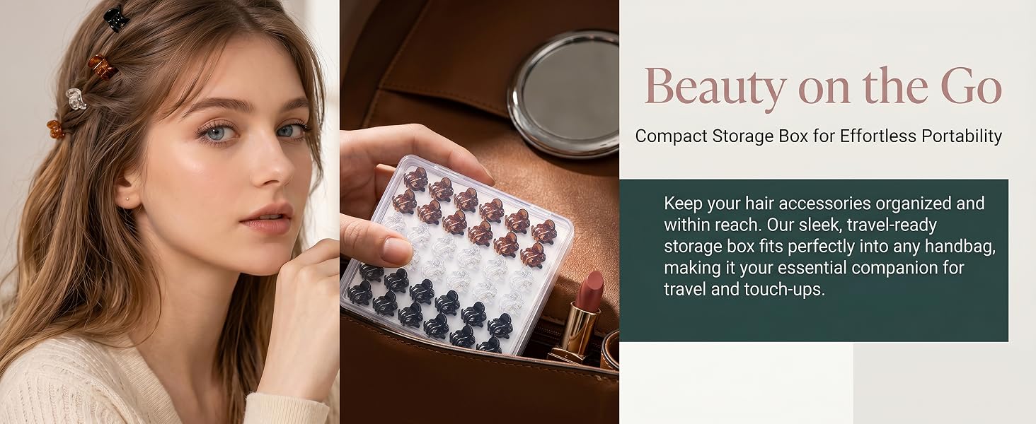Mini Hair Clips for Women