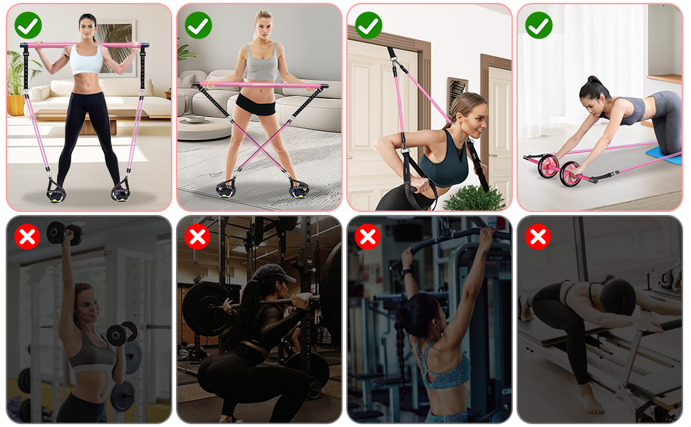 Olodeer Pilates Bar Kit 