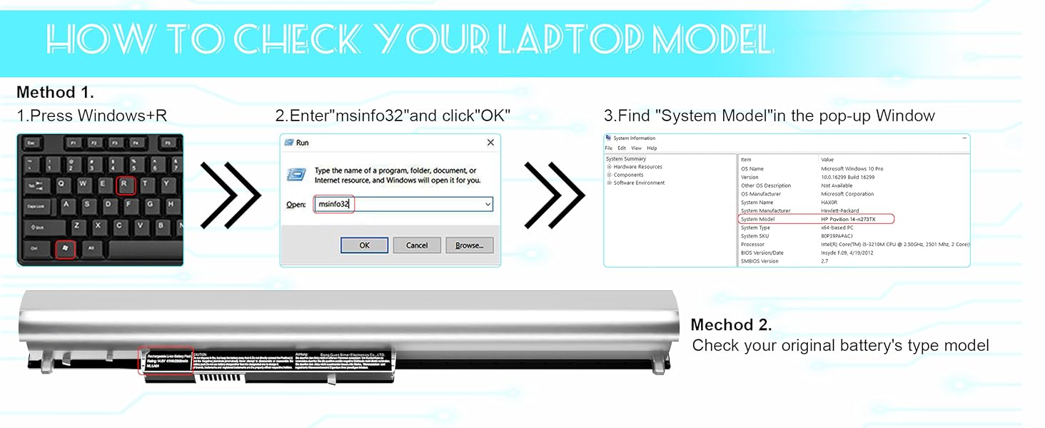 HP Pavilion 15-N210DX battery