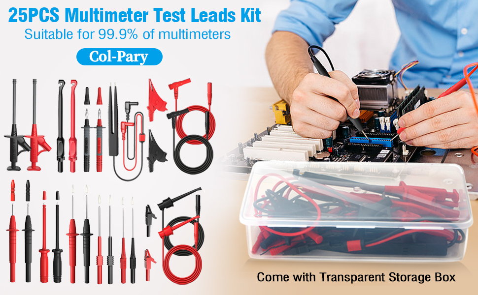 Multimeter Test Leads Kit