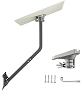 CEKAY Starlink Gen 3 Mounting Kit with 35" Pole &amp; Pipe Adapter – Heavy-Duty Adjustable J-Pole Mas...