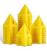 KATA 36PCS Painter's Pyramids, Paint Stands for Cabinet Doors &amp; Woodworking | Painter's Triangle ...