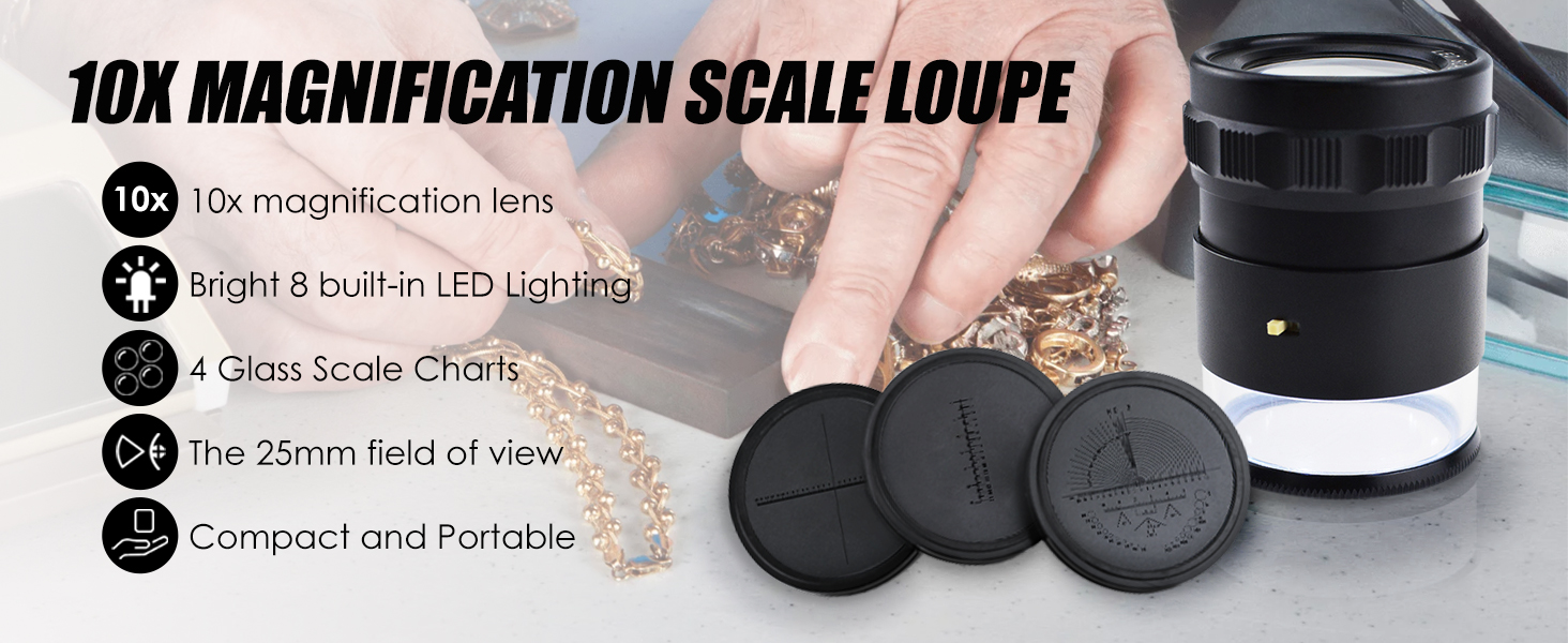 10X Scale Loupe