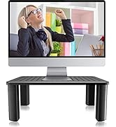 Pholiten Monitor Stand Riser,Laptop Stand Riser for Desk, Adjustable Laptop Stand Riser Holder,Co...