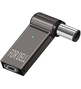 USB C to 7.4mm Laptop Charging Adapter Female Type C to Male DC 7.4 x 5.0mm Barrel Jack Plug Conv...