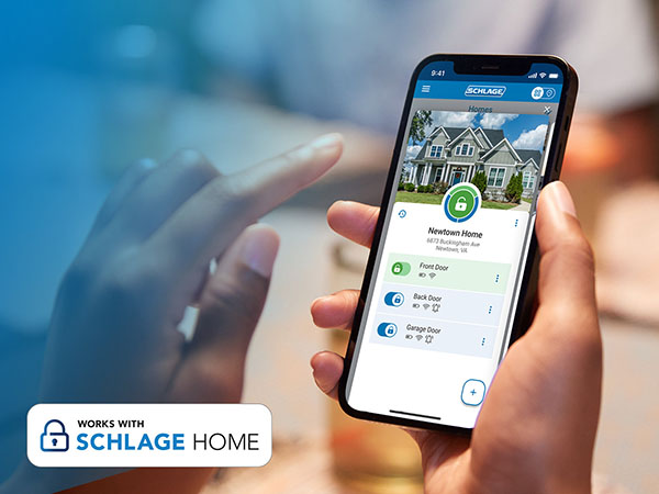 Control access remotely with the Schlage Home app