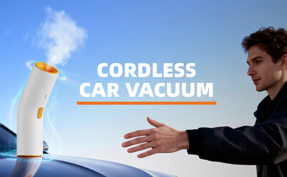 Vogano cordless car vacuum
