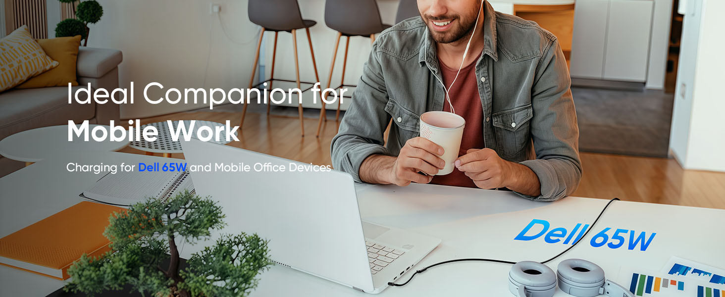 65W Dell Laptop Charger