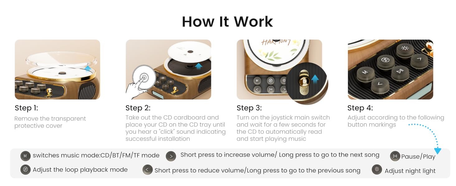 bluetooth speaker with cd player