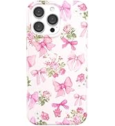 Velvet Caviar for iPhone 16 Pro Max Case Coquette Bow - Compatible with MagSafe [8ft Drop Tested]...