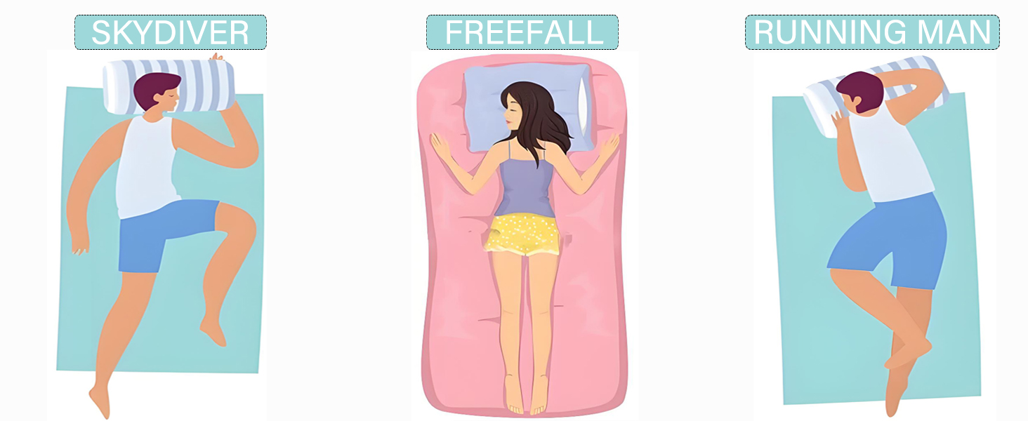 Thin Pillow for Stomach Sleeper