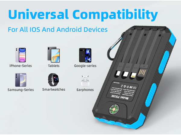 yelomin solar charger 38800mah