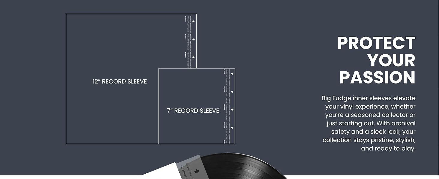 Premium Inner Vinyl Sleeves