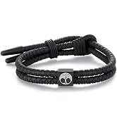 Metzm Silicone Cross Rope Bracelets for Men Women, Adjustable Waterproof Men's Rubber Sport Band ...