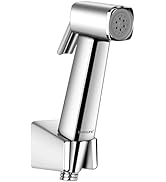 Eurolife Handheld Toilet Bidet Sprayer for Toilet, Lockable Push Button with Bidet Hose for Femin...