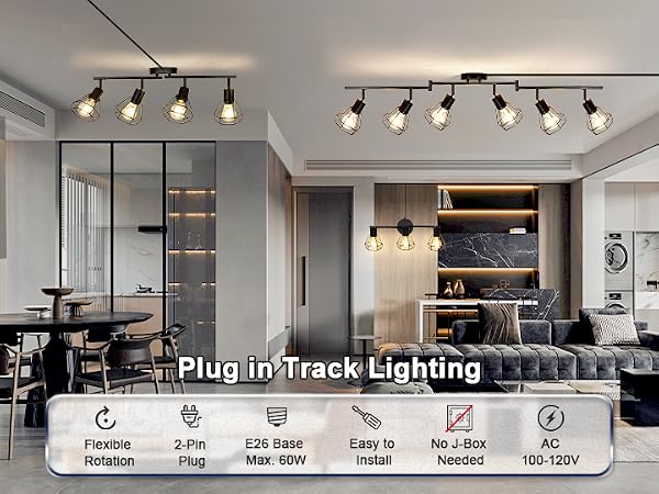plug in track lighting