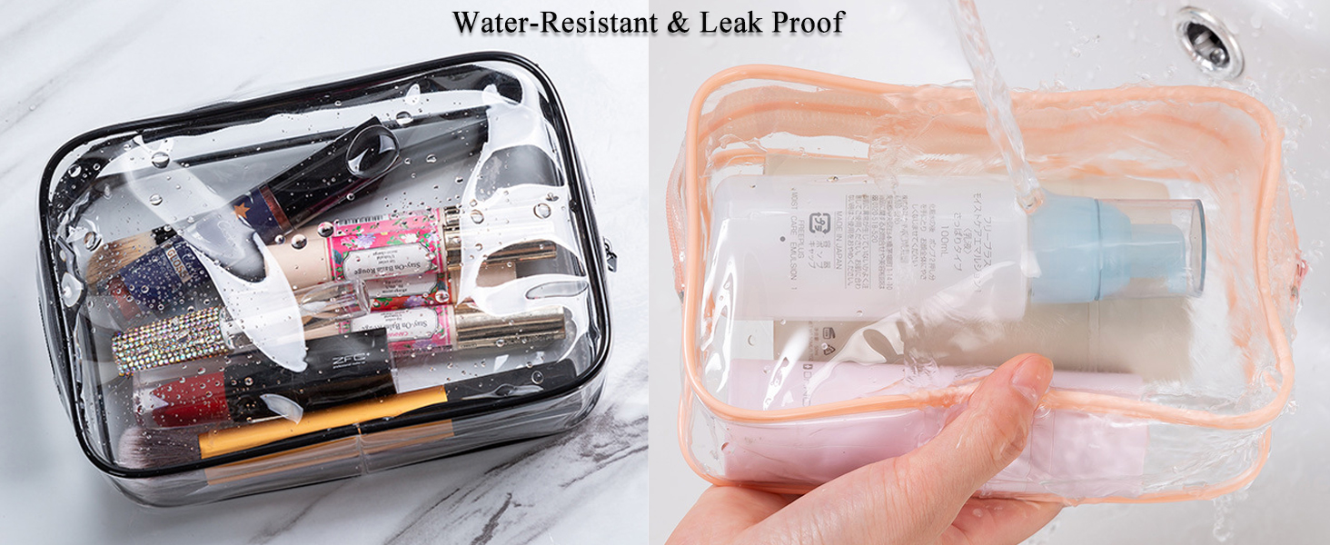 Clear Travel Toiletry Bag