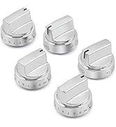 atgestore WB03X24818 222D5786P010 Gas Stove Knob Replacement for GE Stove Parts KIP 5G92 Burner K...