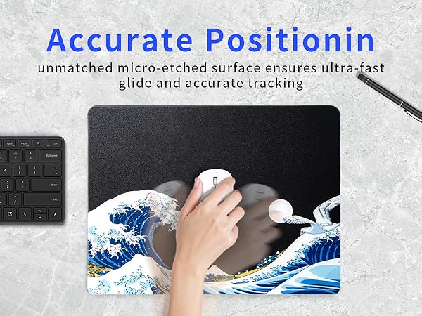 glass mouse pad