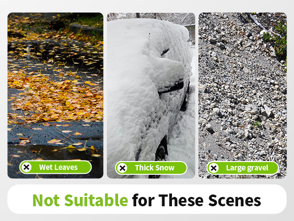 Battery Powered Leaf Blowers for Cleaning Patio, Yard, Garage, Lawn