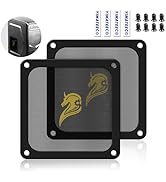 YIMATEECO 120mm Fan Filter PC Dust Filter Computer Fan Grills Dust Mesh Magnetic Frame PC Case Co...