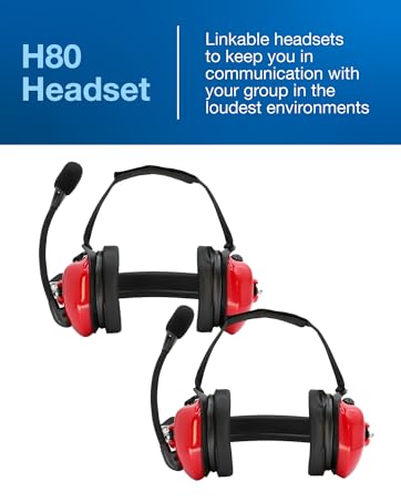 H80 Linkable Headset Group Communication Racing Course Circle Track