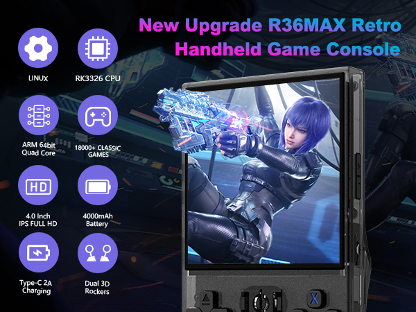 retro gaming console gameboy handheld video game console retrocity game handheld