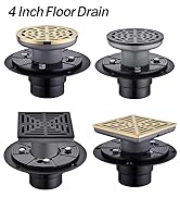 RANDOM 4-inch floor drain