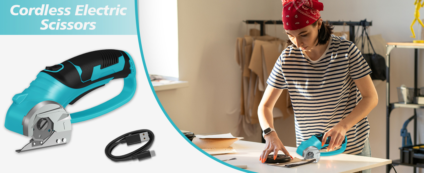 Cordless Electric Scissors